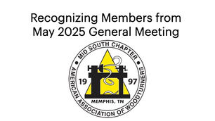 Recognizing Members from May 2025 General Meeting