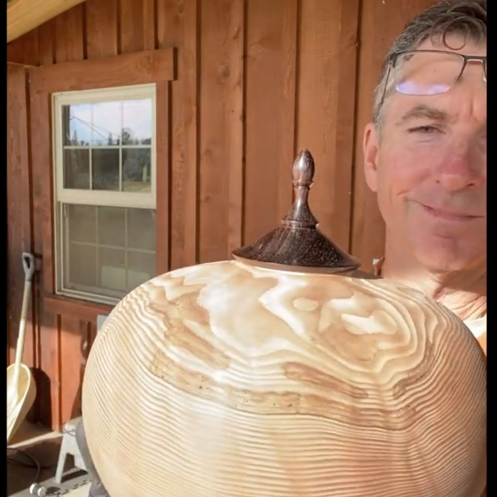 Monthly Meeting - Mike Mahoney - Making an Urn