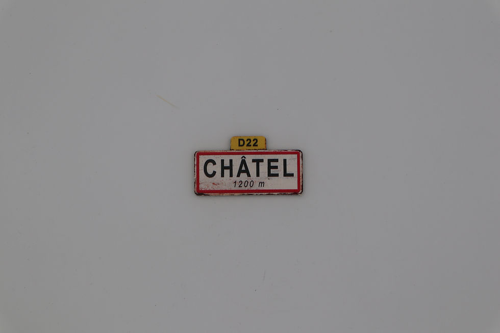 Thumbnail: Magnet panneau entrée Châtel