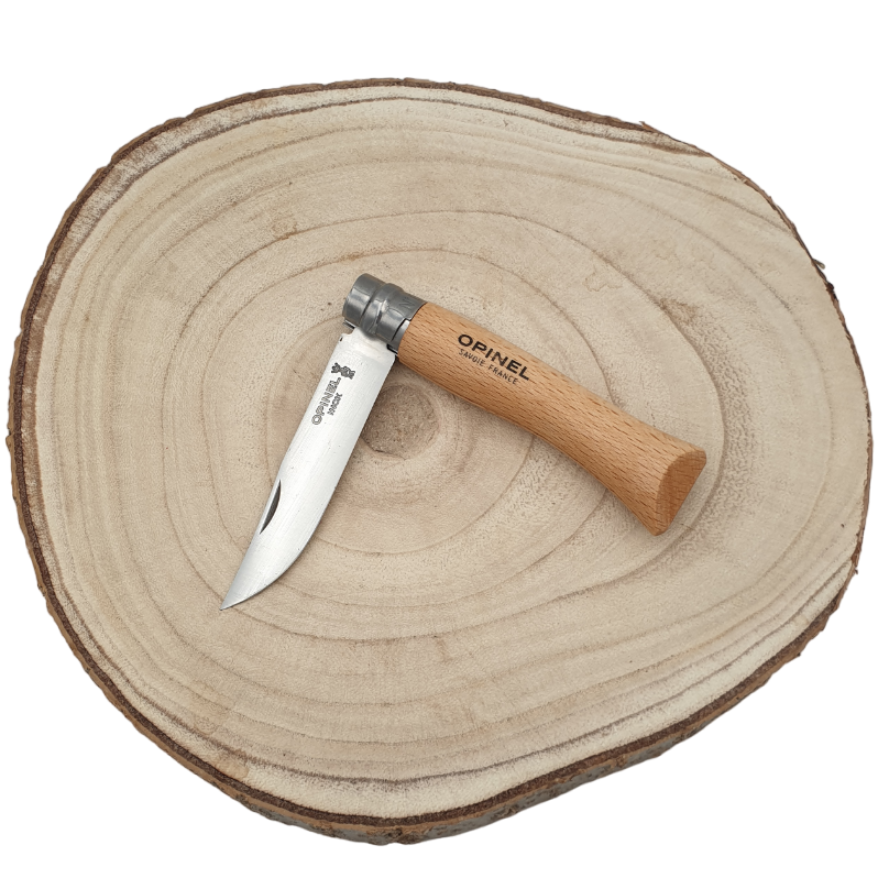 Miniature : Opinel n°07 entre ouvert à personnaliser - couteau à graver