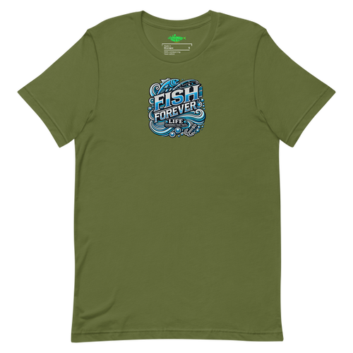 Fish Forever Life Unisex t-shirt | Fishforeverlife