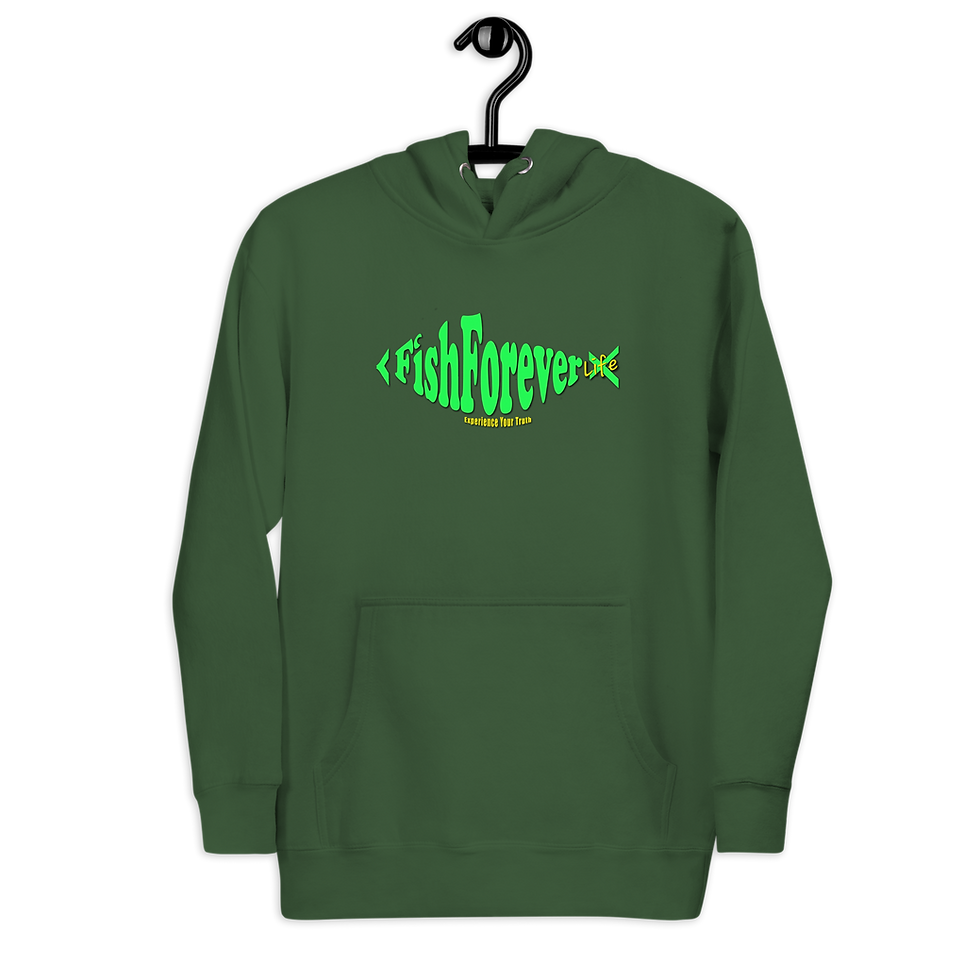 Thumbnail: Fish Forever Life Unisex Hoodie
