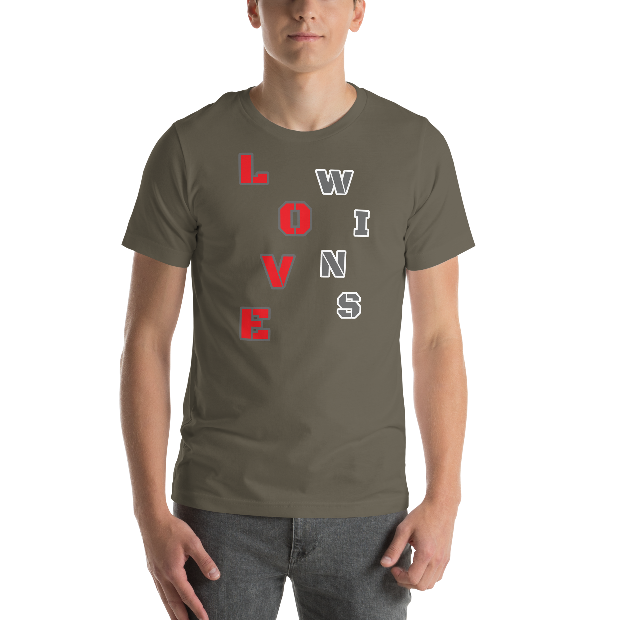 Love Wins Short-Sleeve Unisex T-Shirt