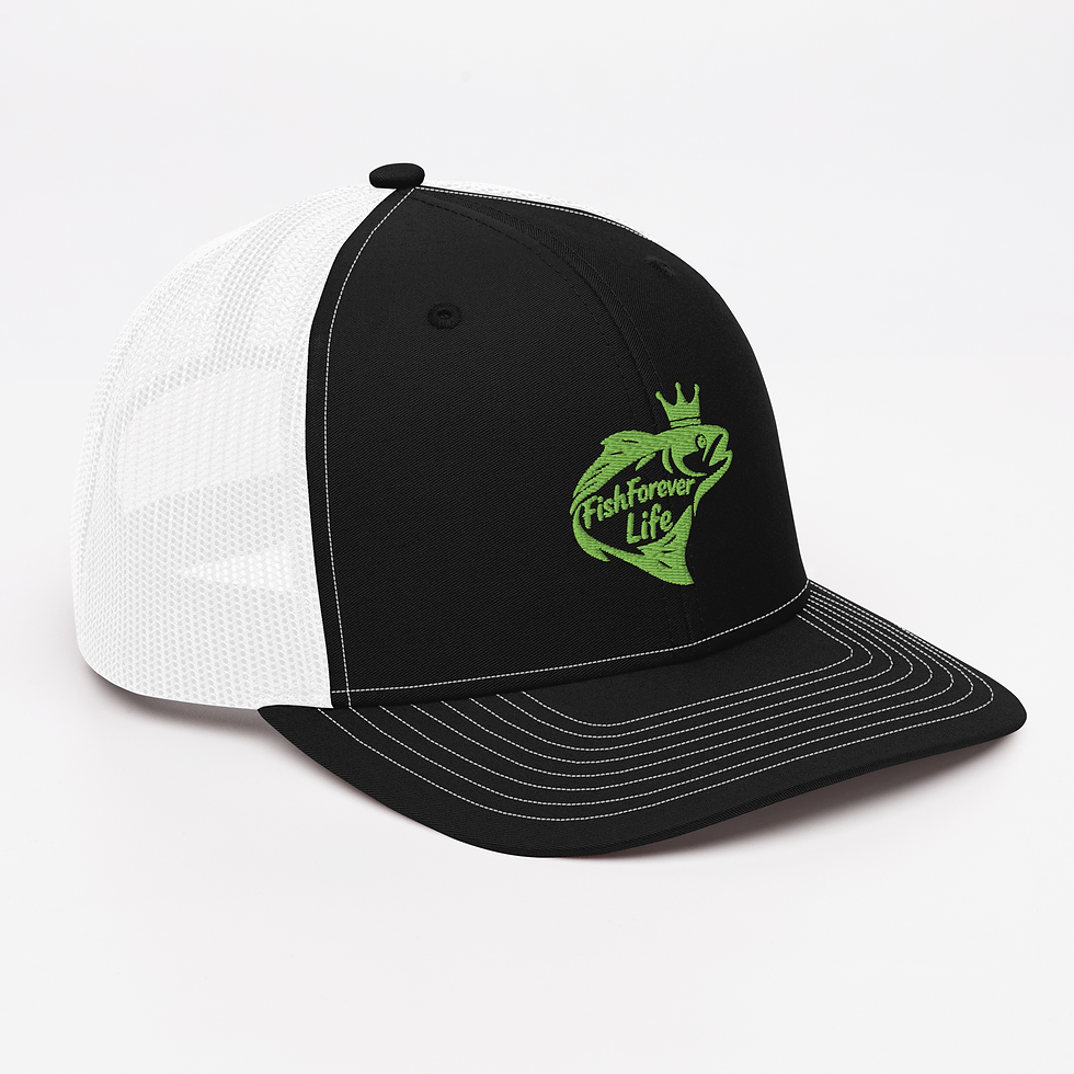 Thumbnail: Fish Forever Life Trucker Cap