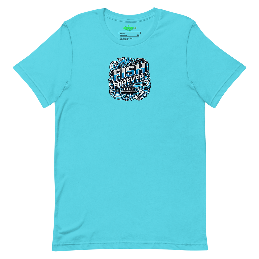 Thumbnail: Fish Forever Life Unisex t-shirt