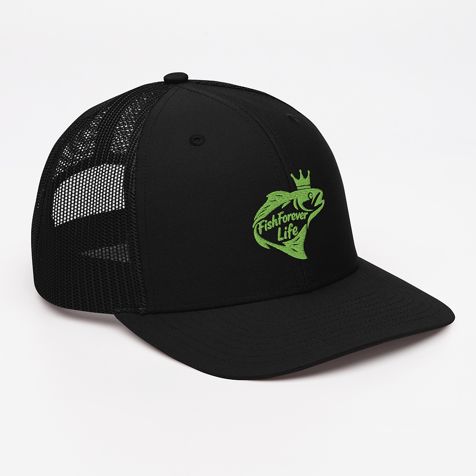 Thumbnail: Fish Forever Life Trucker Cap