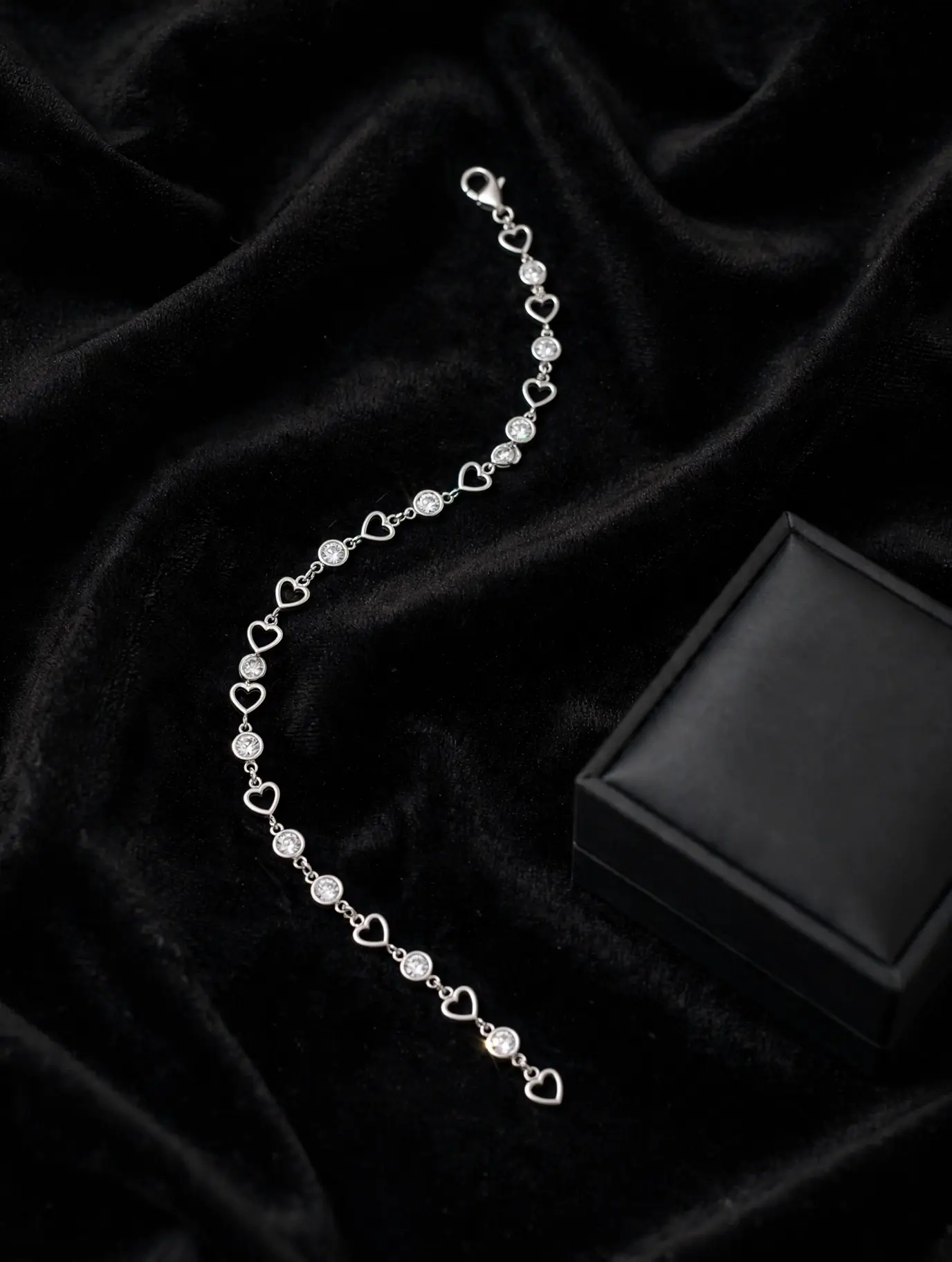 Silver Heart Bracelet