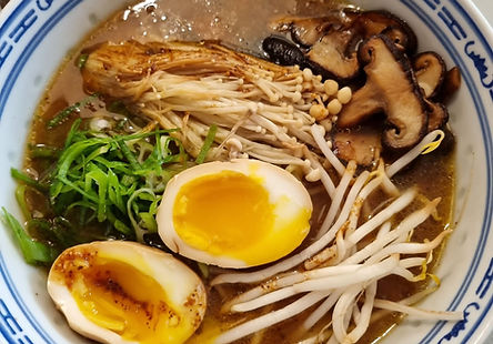 vega miso mushroom ramen