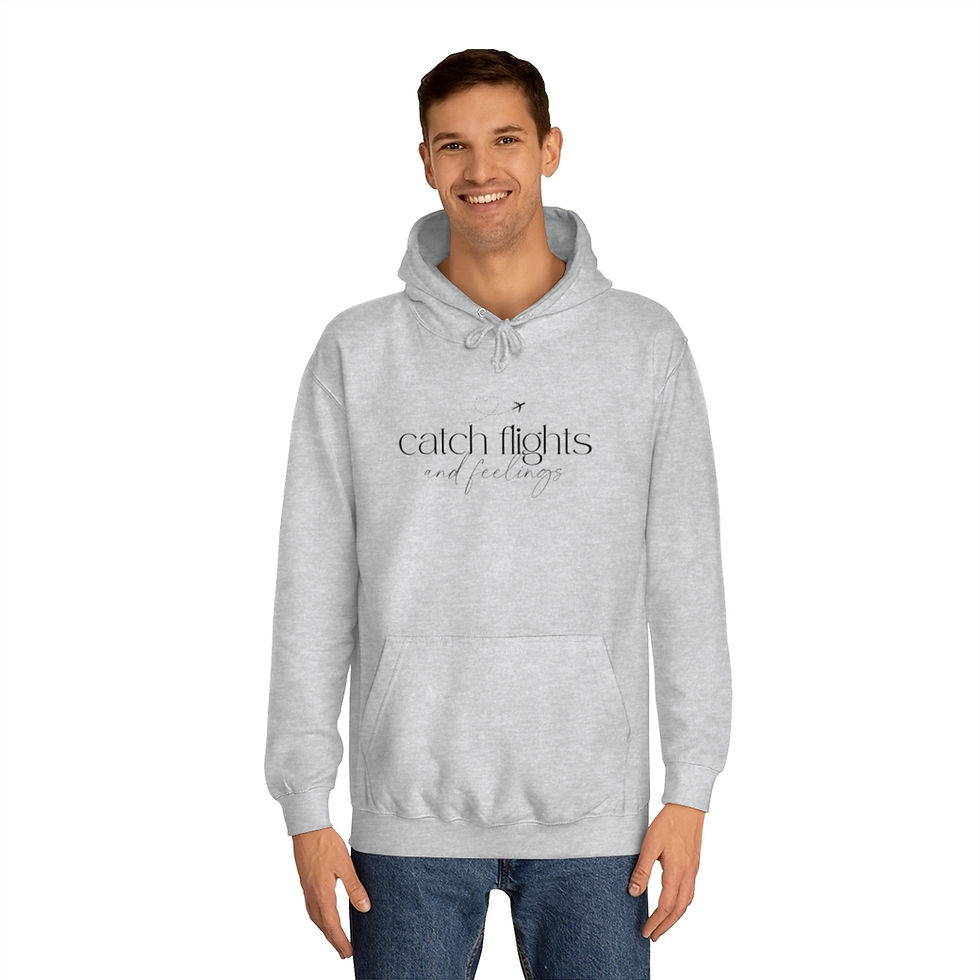 Thumbnail: Catch Flights and Feelings Hoodie 