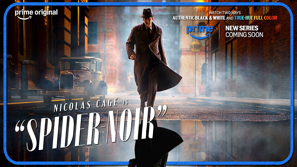 Amazon Releases Spider-Noir Trailers Ahead of May 2026 Release