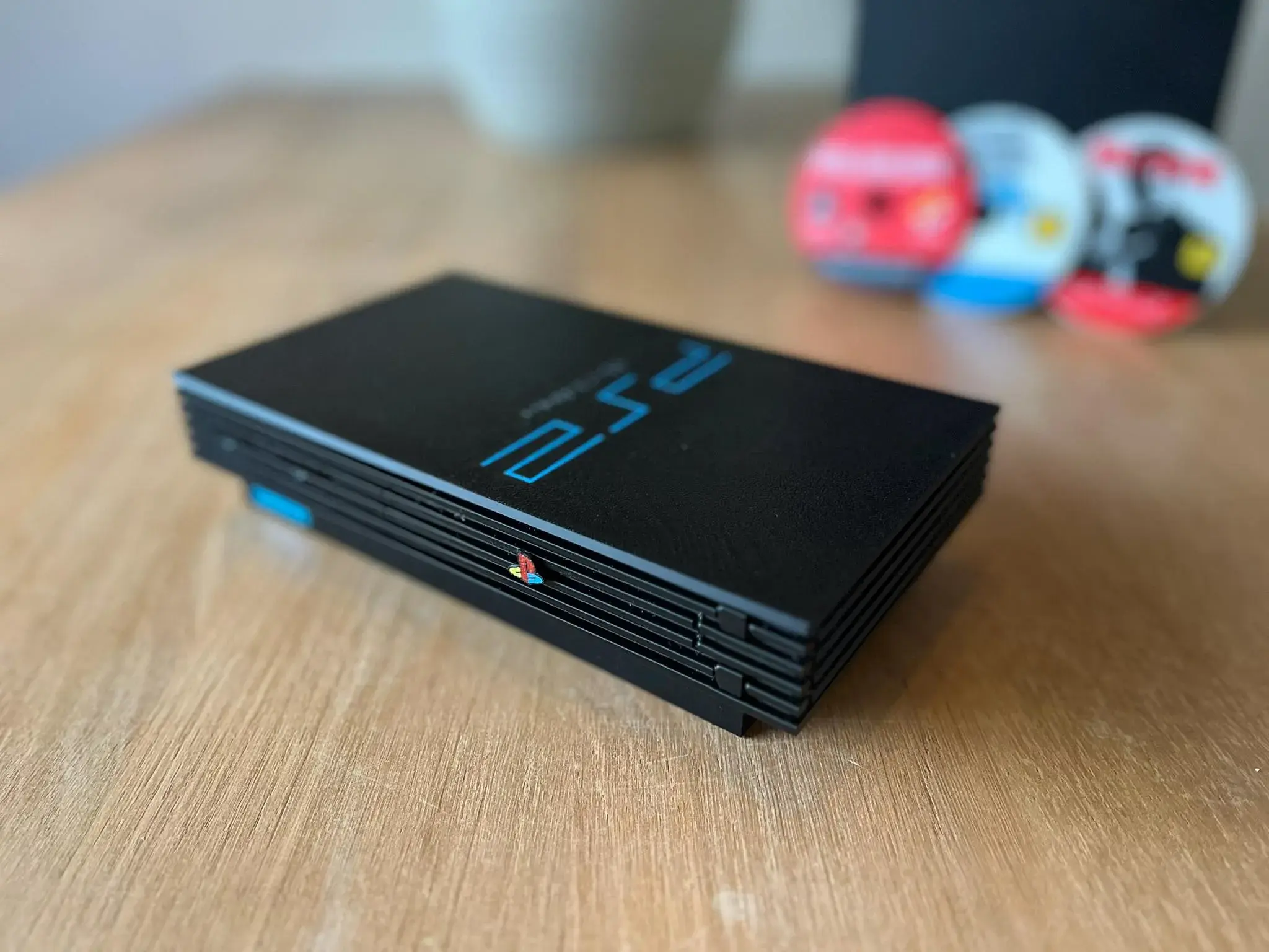 Playstation 2 Console / games coaster