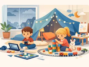 What to Play Indoors for Kids on Rainy Days