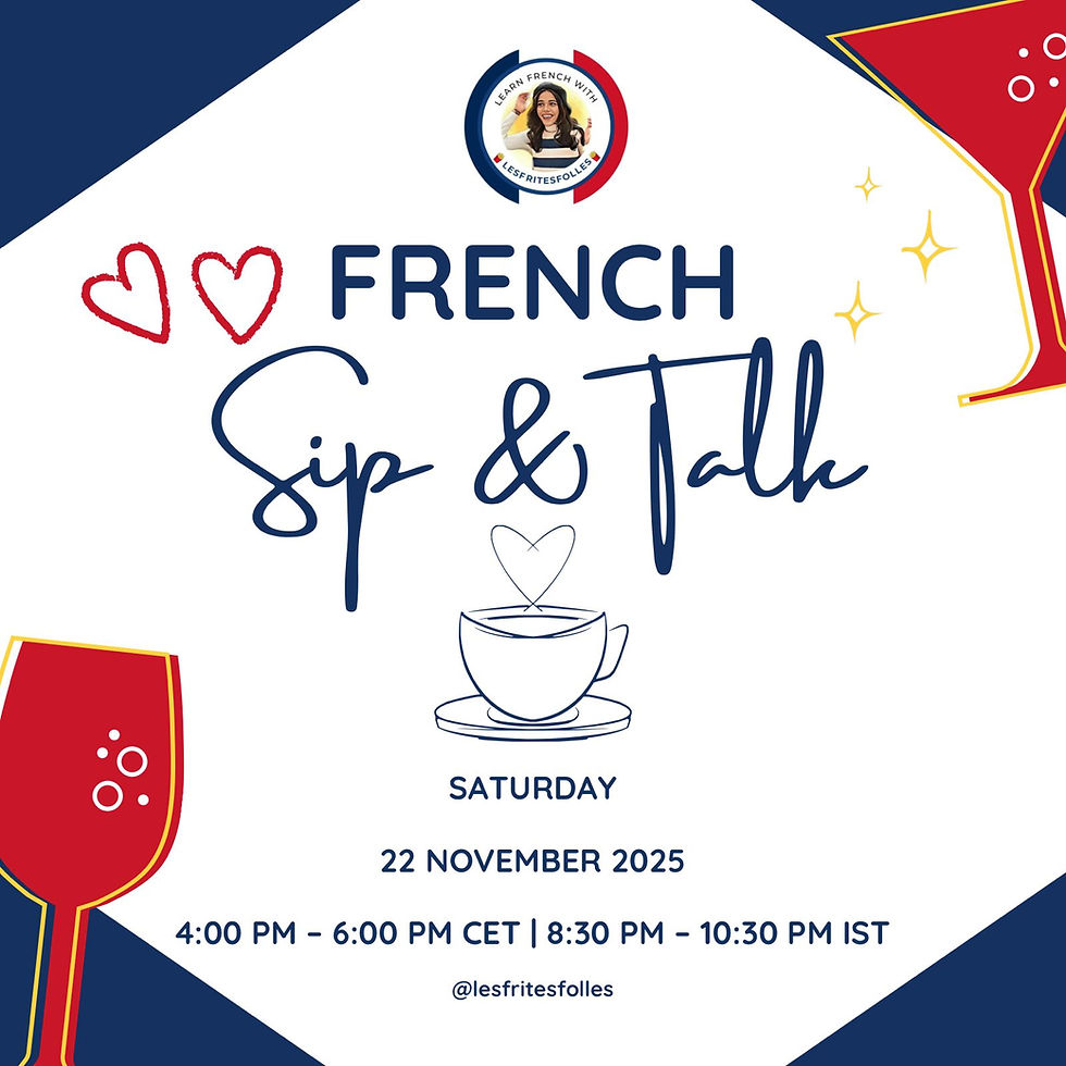 French Sip & Talk