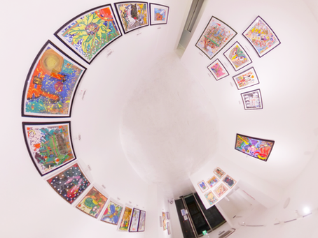 プラス・マイナス岩橋個展「プラス・マイナス岩橋の頭の中」会場見学360°パノラマギャラリー公開！