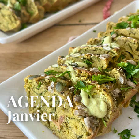 Agenda des ateliers de janvier