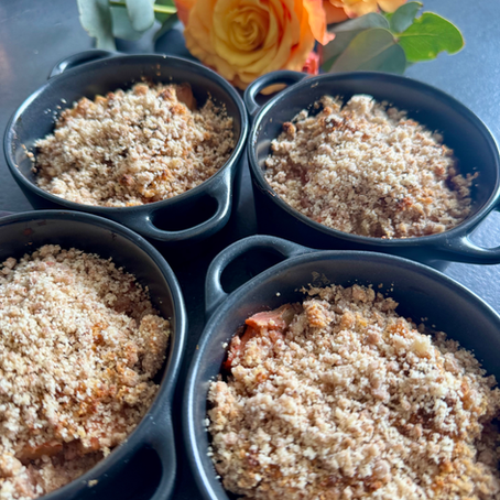 Crumble aux fraises