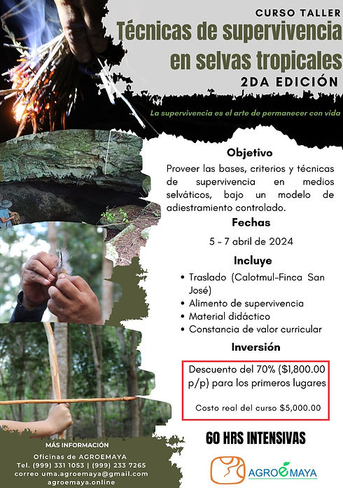 Técnicas de supervivencia en selvas trop Agroemaya