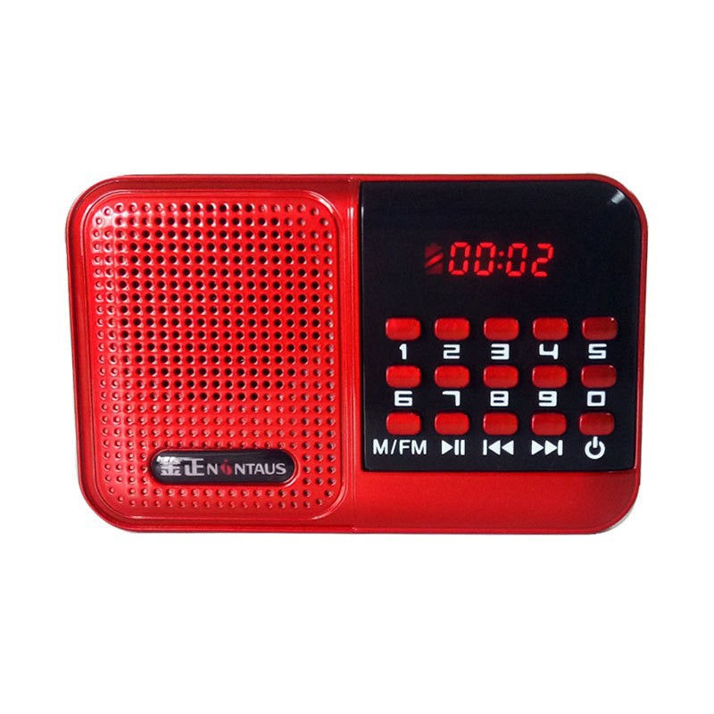 Miniatura: Jinzheng S61 Mini MP3 Card Radio Portable Speaker