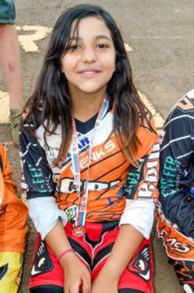 Eduarda Sampaio na feminino 11/13 anos