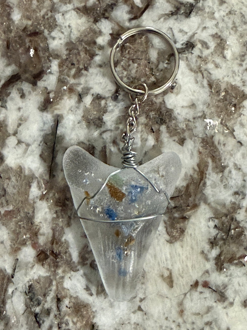 Thumbnail: Megalodon Replica Keychain