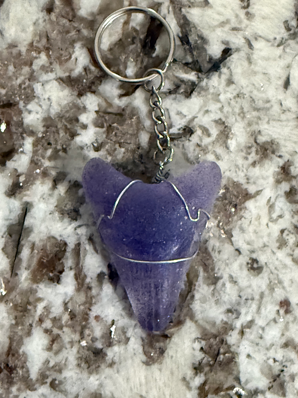 Thumbnail: Megalodon Replica Keychain