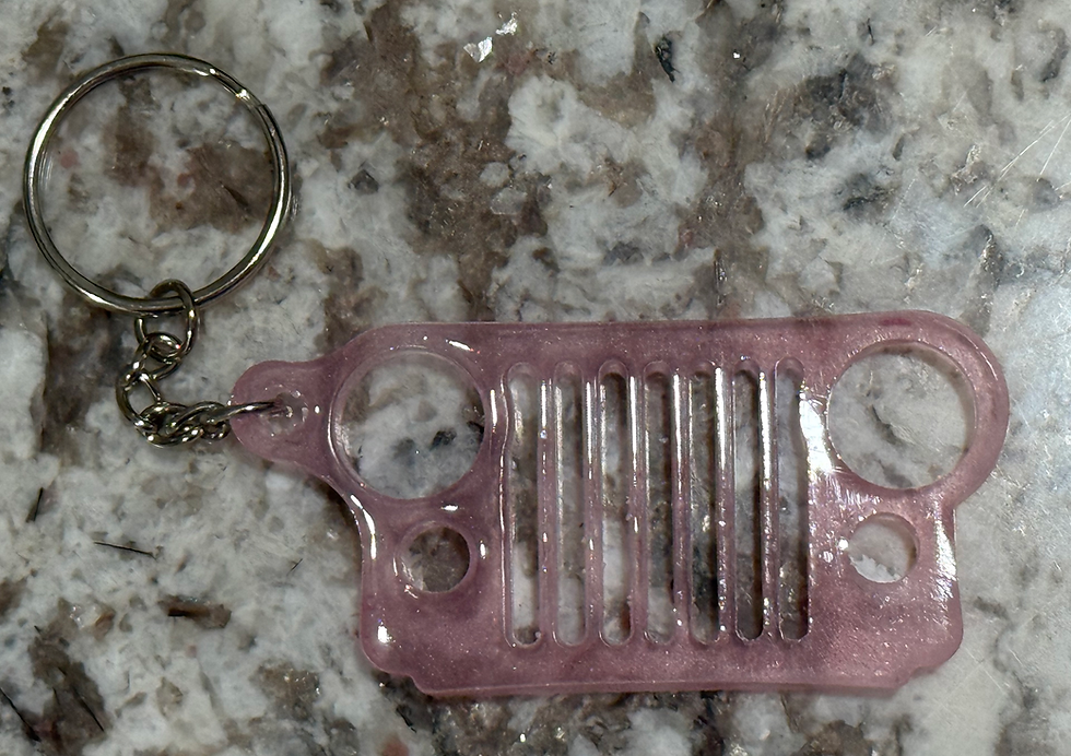 Thumbnail: Jeep Grill & Duck Keychains