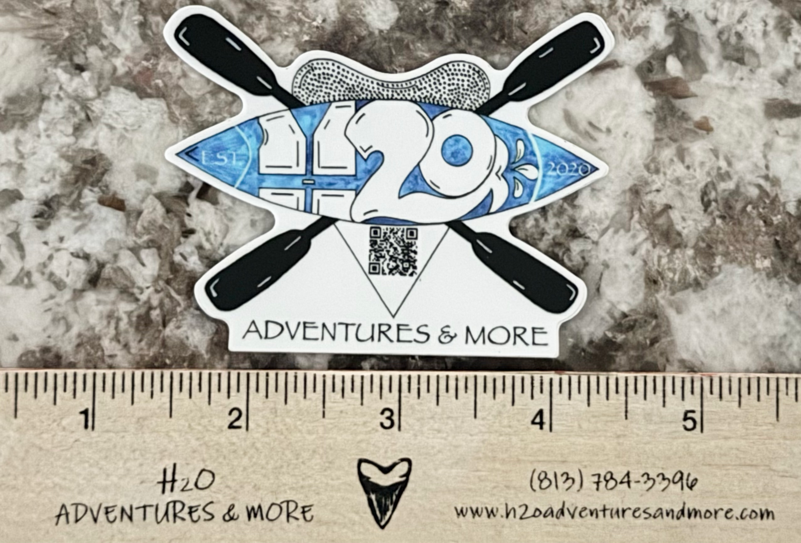 H2O Adventures & More Sticker (small)