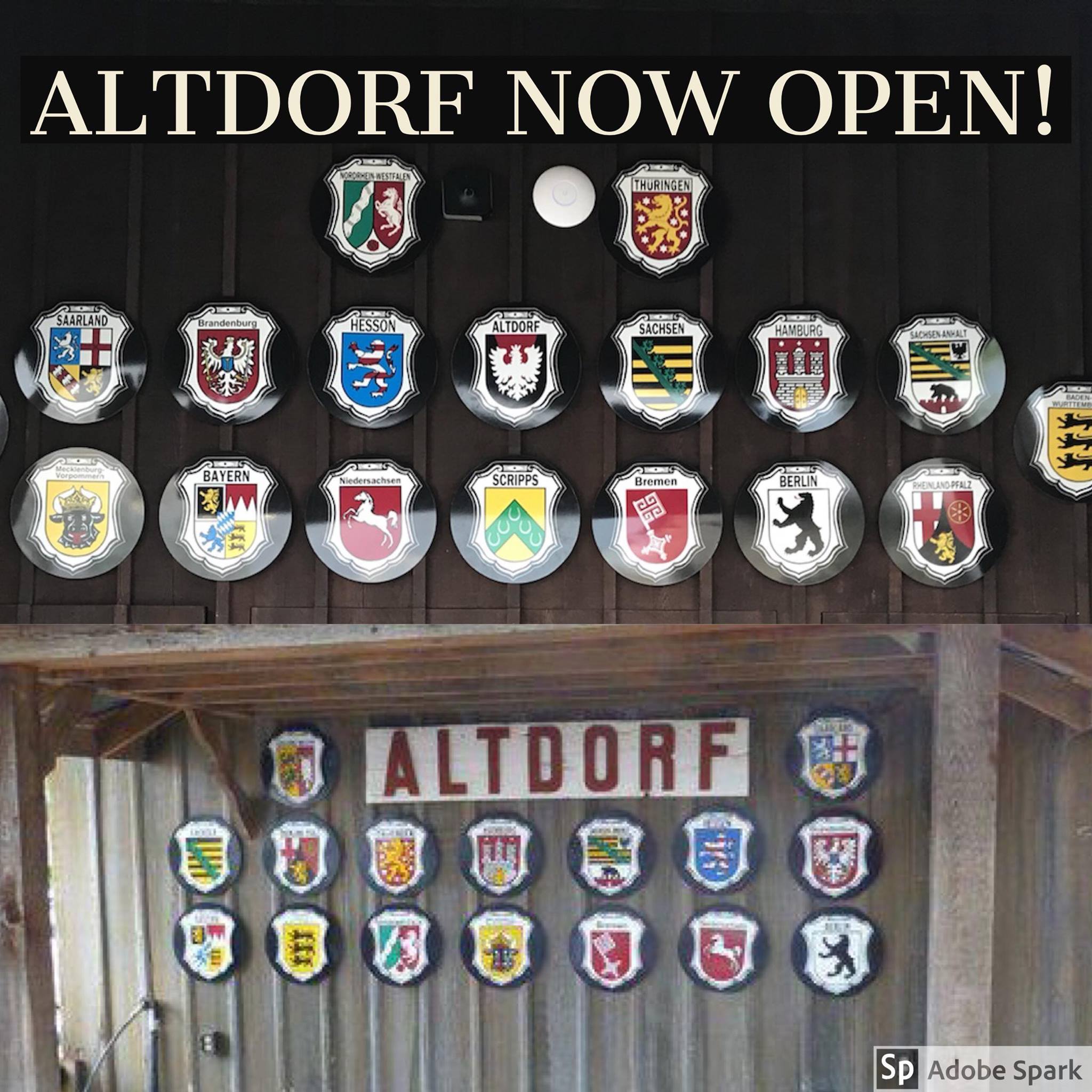 New and Old Altdorf Signs