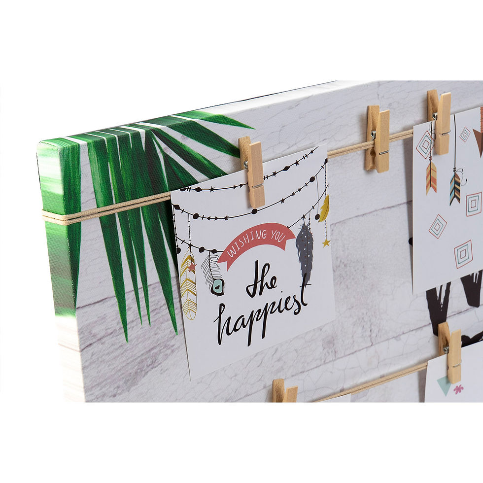 Miniatura: Portarretrato tropical lienzo 30x60 cm