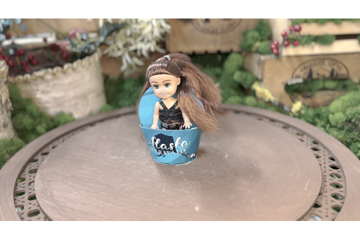Small Alaskan Mermaid Doll
