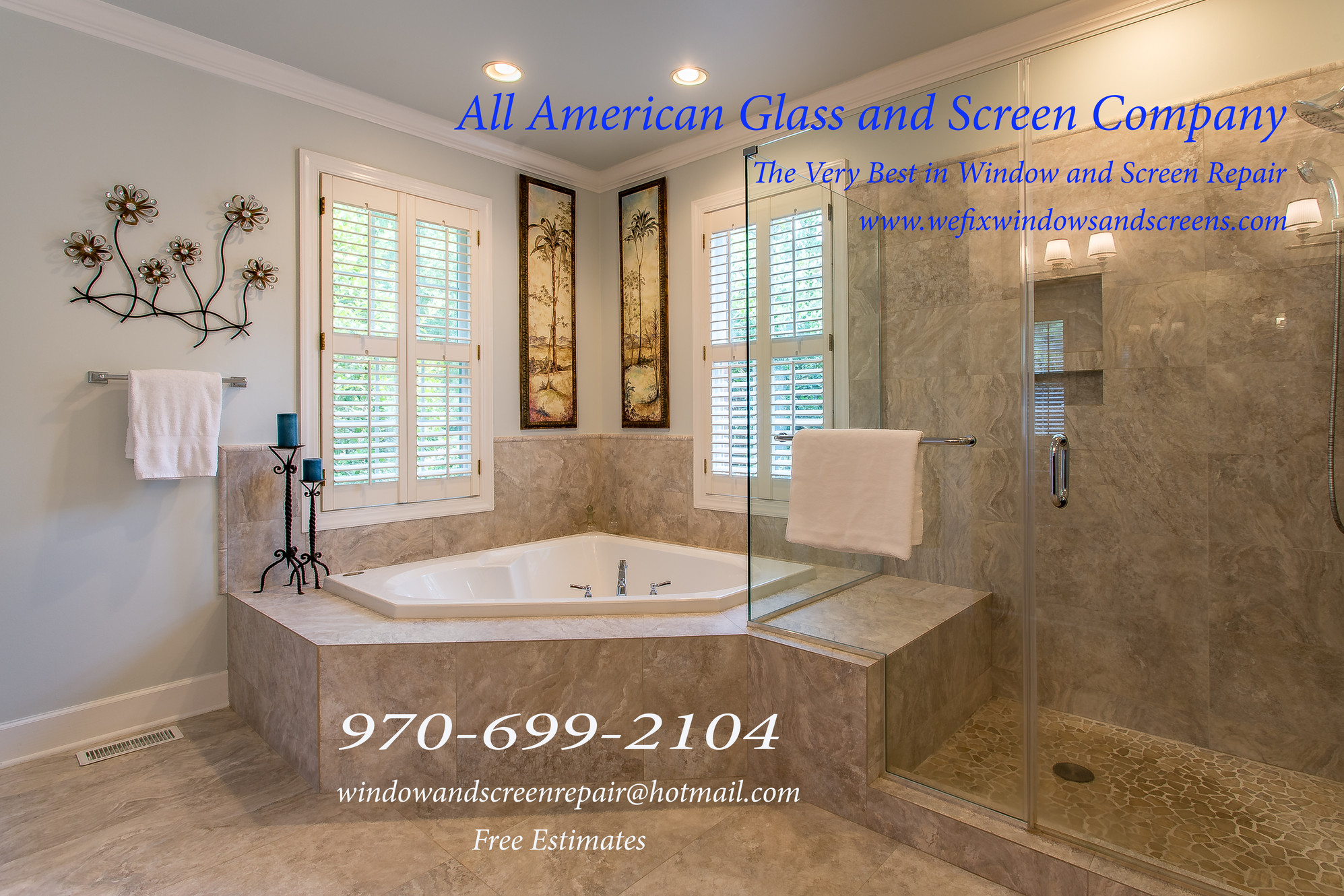 All American Glass Custom Size Window Screens Fort Collins
