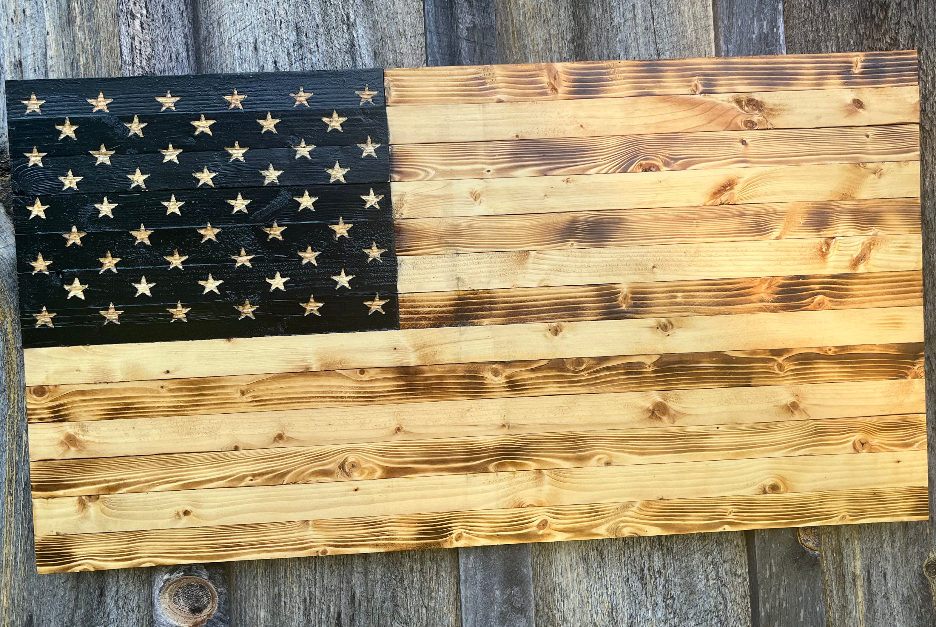Large flat flag