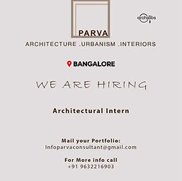 architecture jobs and internships in bangalore