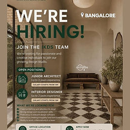architecture jobs and internships in bangalore