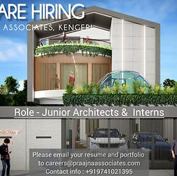 architecture jobs and internships in bangalore
