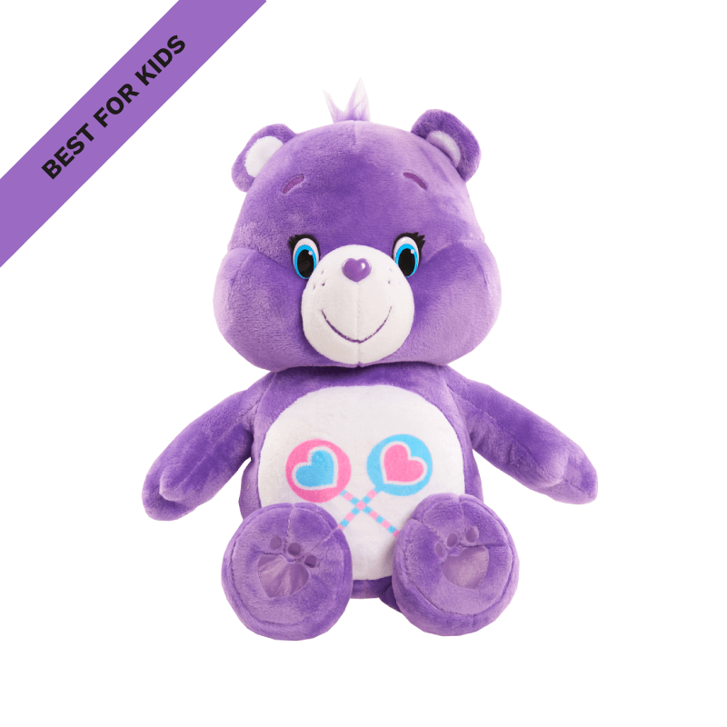 Best for Kids: Care Bears Hug & Giggle Feature Plush Share Bear