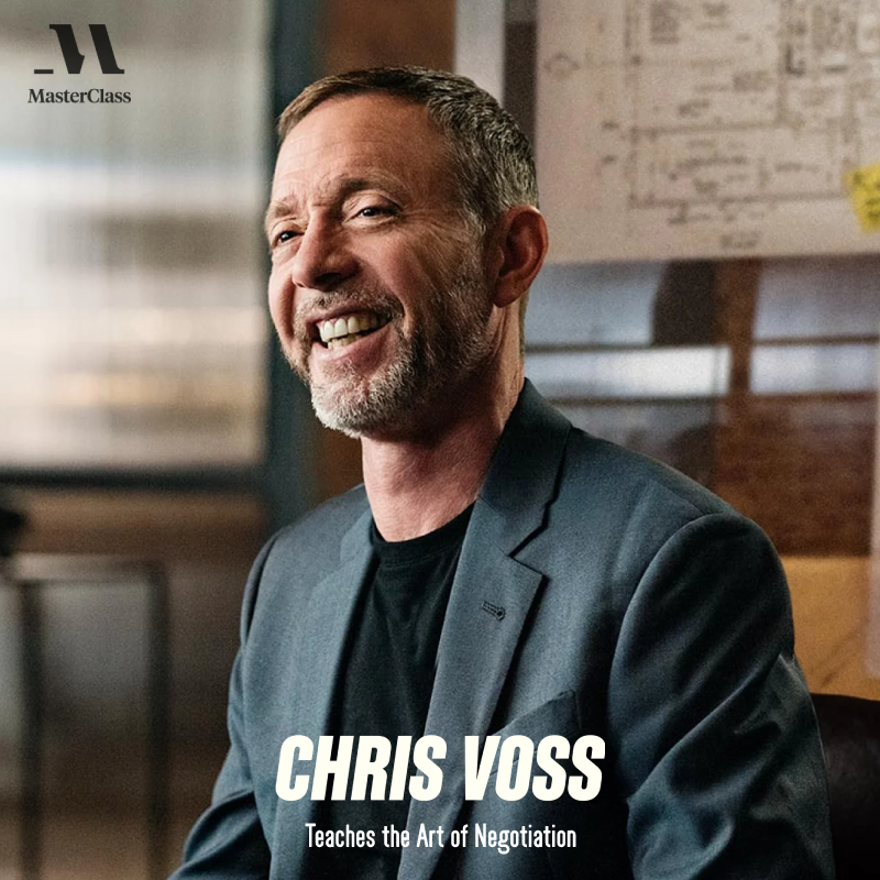 Chris Voss - Teaches the Art of Negotiation