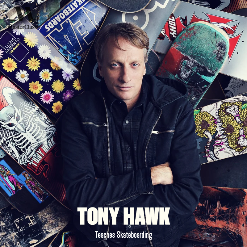 Tony Hawk - Teaches Skateboarding