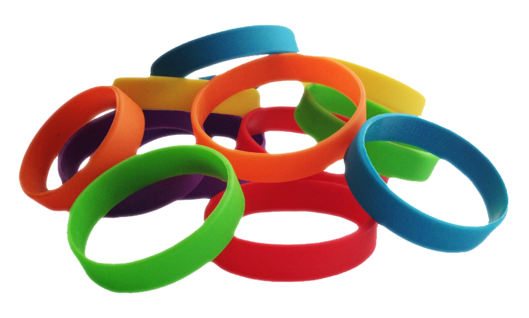 Coloured Wristbands for Schools to use in their Lunchtime Wristbands system