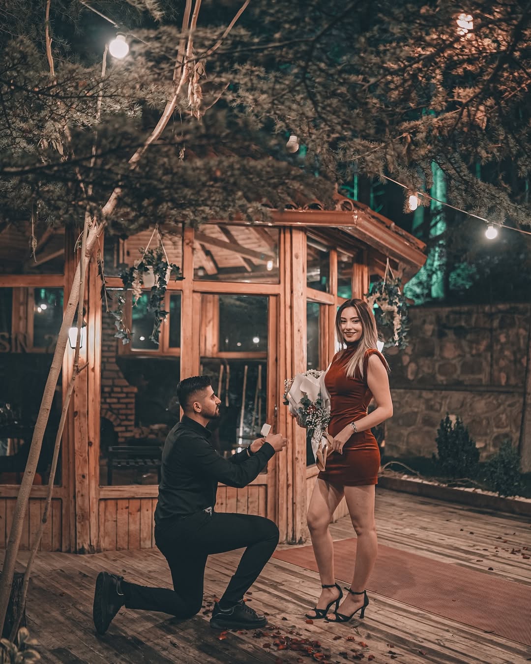 Evlilik teklifi anı