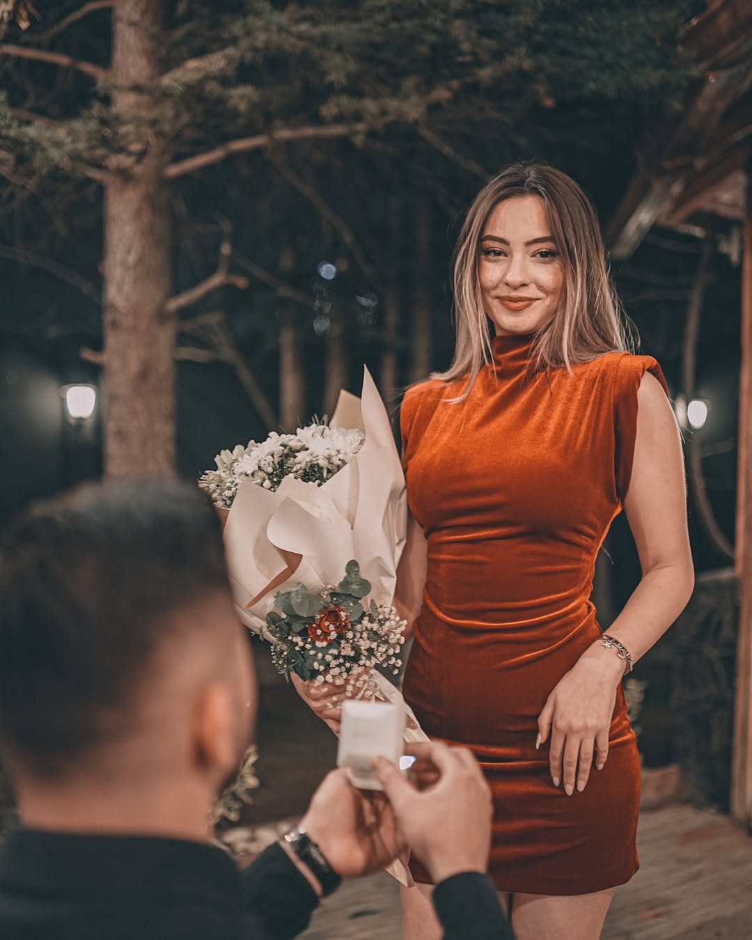 Romantik evlilik teklifi