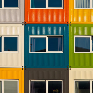 facciata colorata