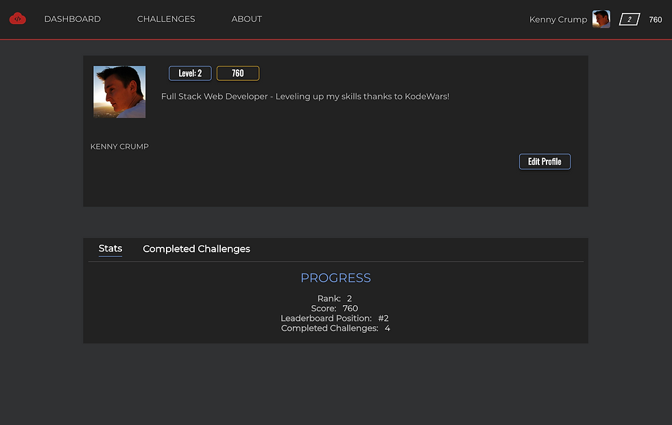 Profile Page