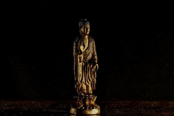サムネイル： 阿弥陀如来 金銅仏仕上げ