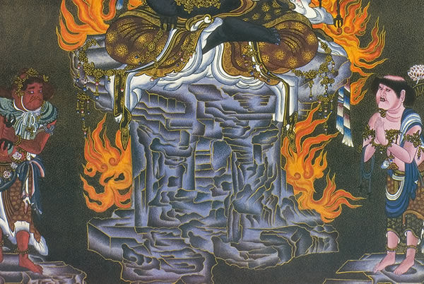 サムネイル： 仏画ポスター 不動明王
