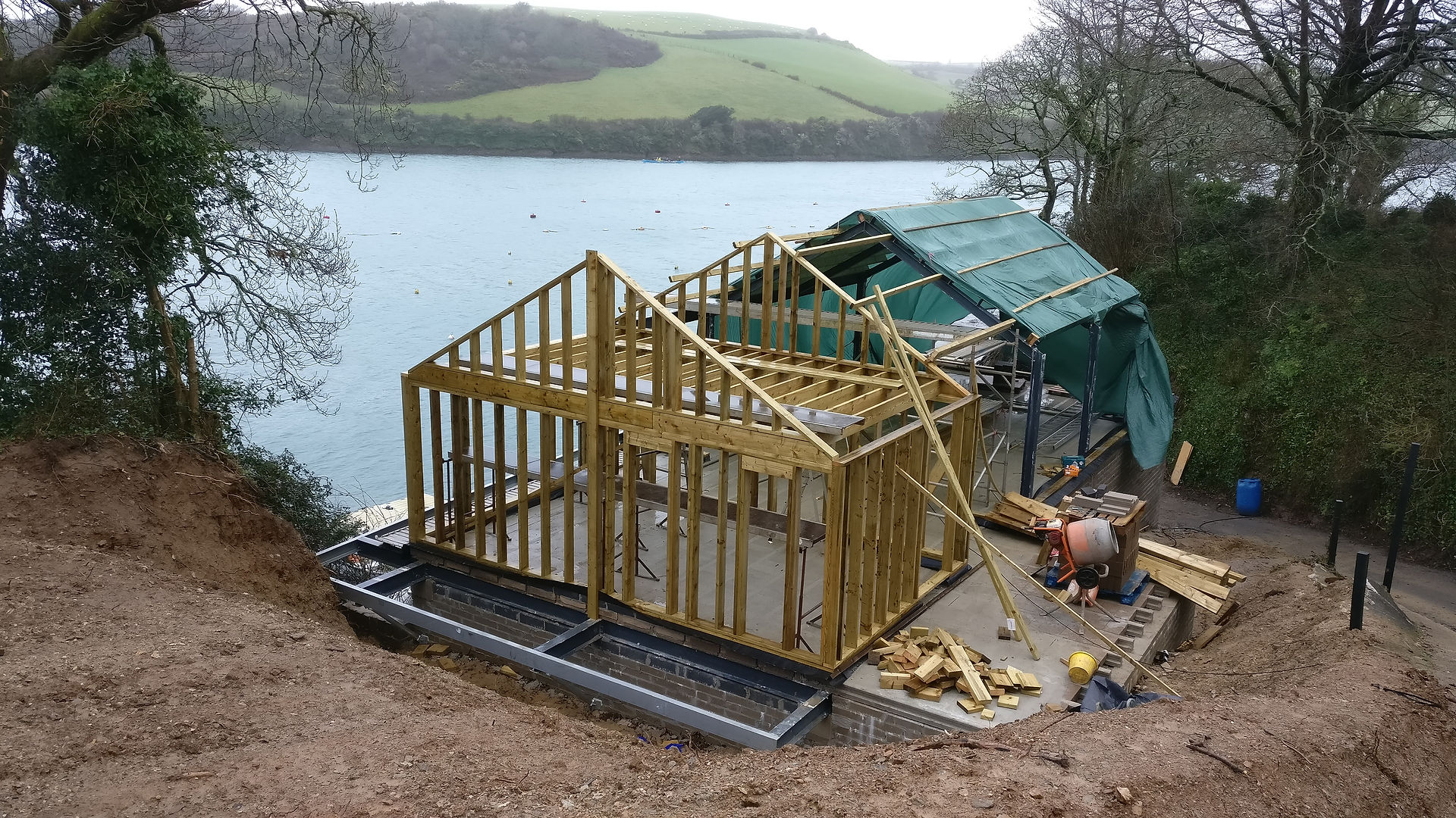 First floor construction