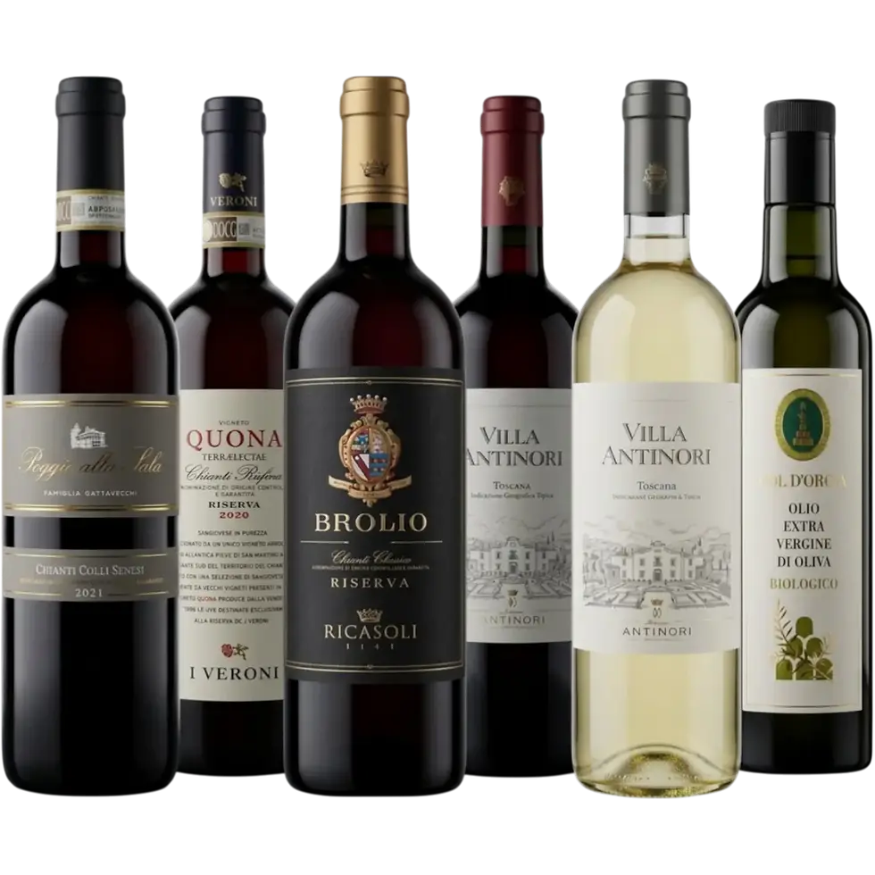 Miniaturbild: Toskana Entdecker Paket hochwertige italienische Weine aus der Toskana