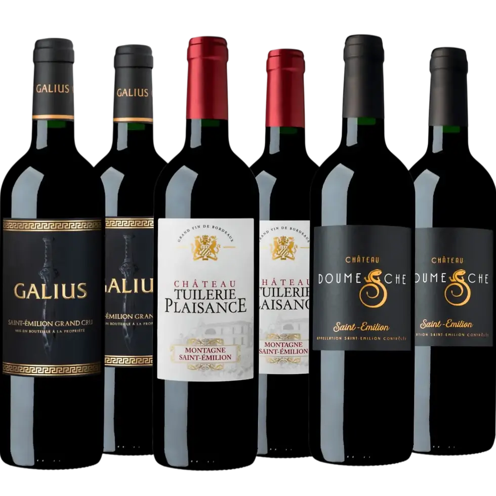 Mythos St. Emilion aus Bordeaux, eleganter Rotwein mit dunklen Früchten