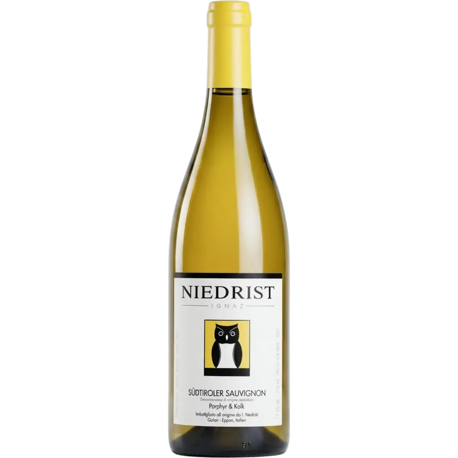 Porphyr & Kalk Sauvignon von Niedrist, Südtiroler Weißwein