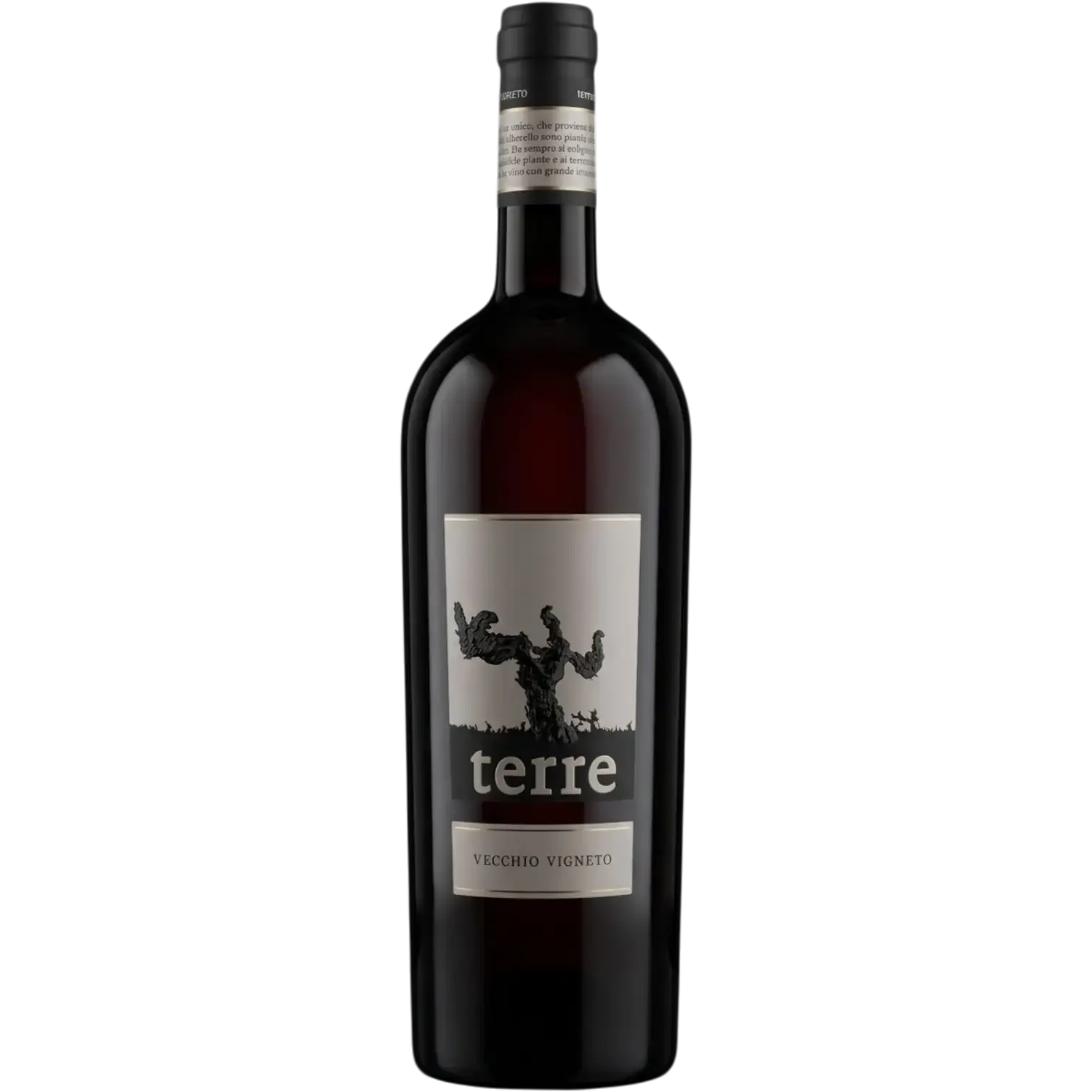 Terre Vecchio Vigneto Salento Terre di Campo Sasso kräftiger Rotwein aus Apulien